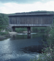 Wolcott (Fisher Covered Railroad Bridge) / St. Johnsbury & Lamoille County (6/3/1976)